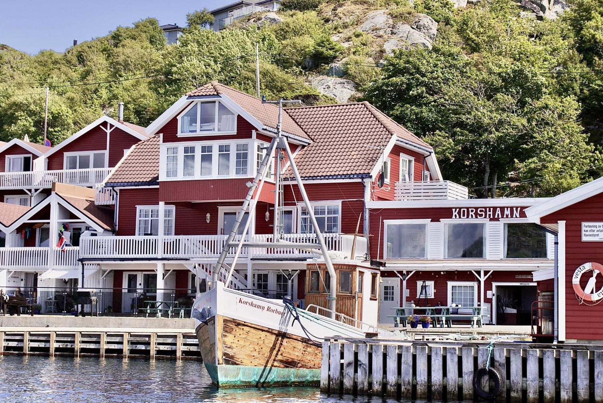 Korshamn Rorbuer Daire Lyngdal Dış mekan fotoğraf